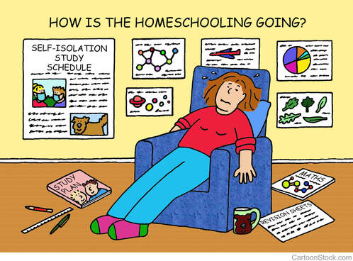 CARTOON - How is the homeschooling going?